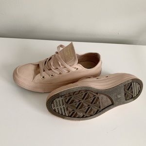 Blush Pink Converse